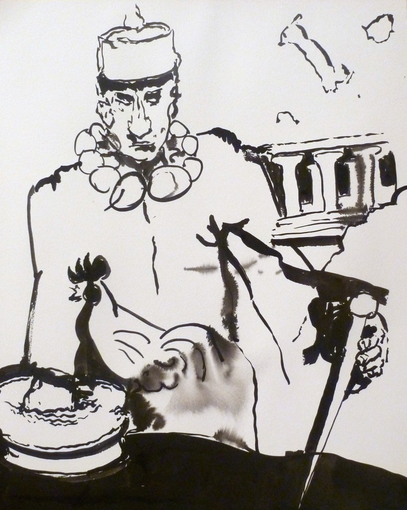 Preparation for crucification