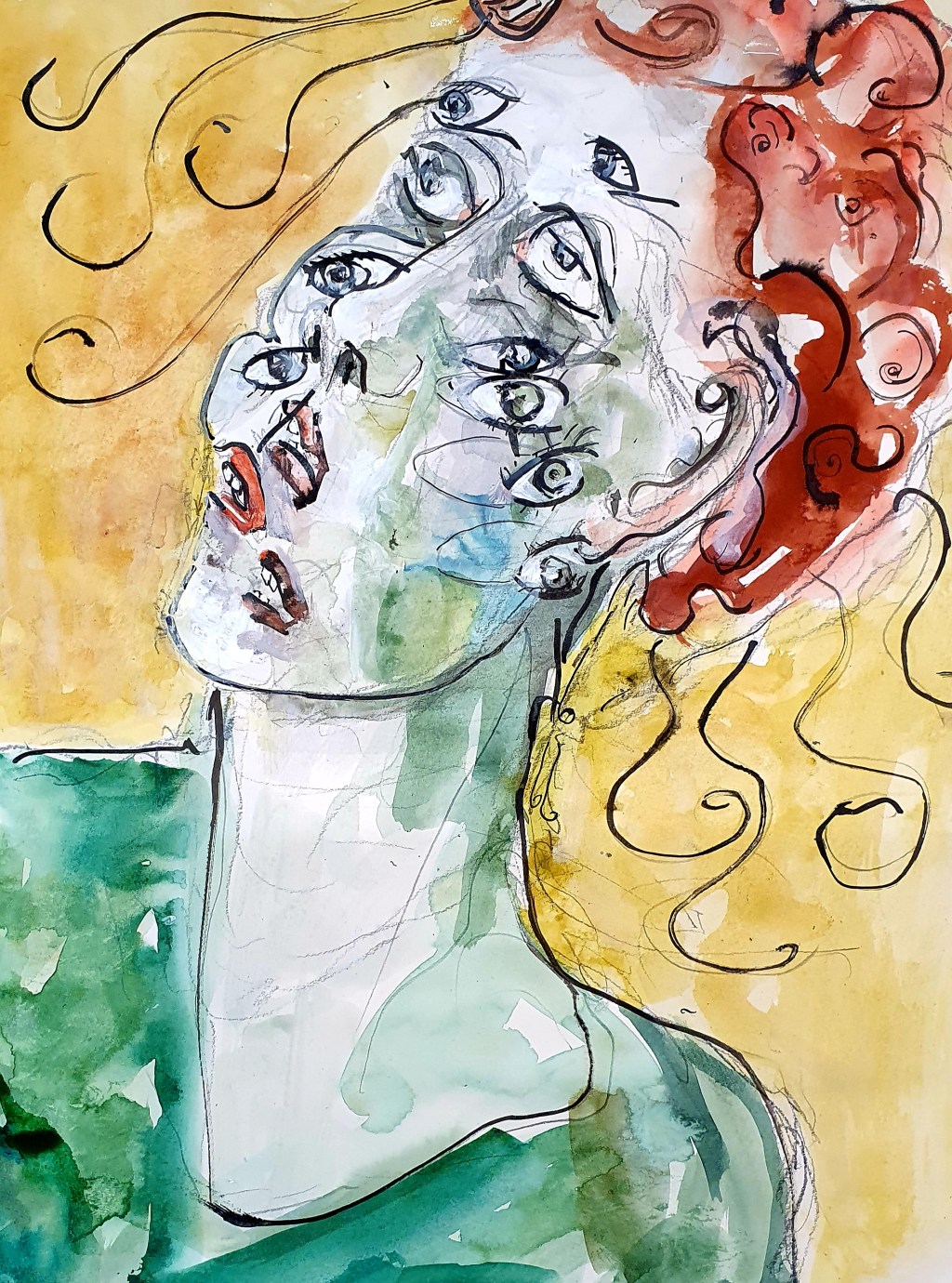 There is something wrong with my&nbsp;hair.