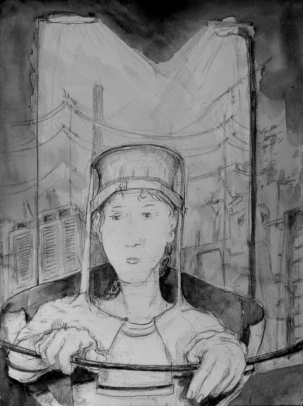 Bodhisattva helping out AT the&nbsp;powerplant.