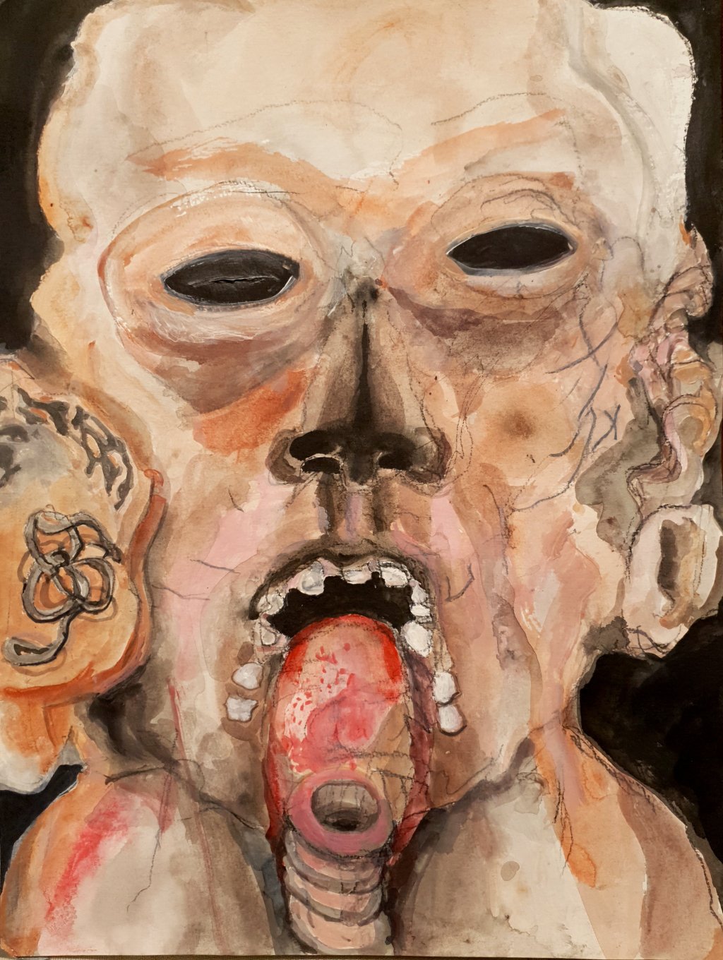 The dark side of the&nbsp;moon.