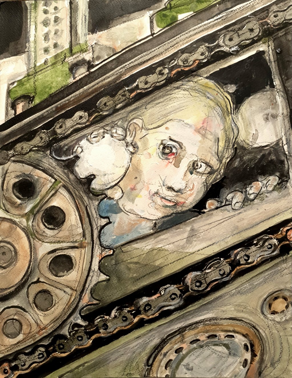 Der Panzerjunge gibt nicht&nbsp;auf.