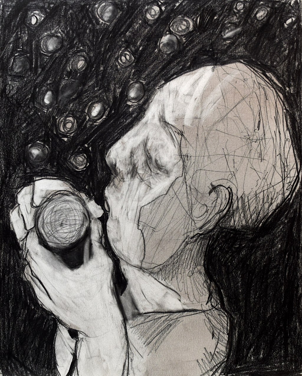 The singer and the&nbsp;audience.