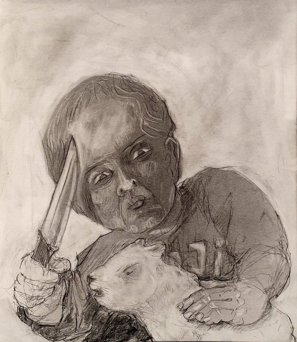 Sohn eines Schlachters.