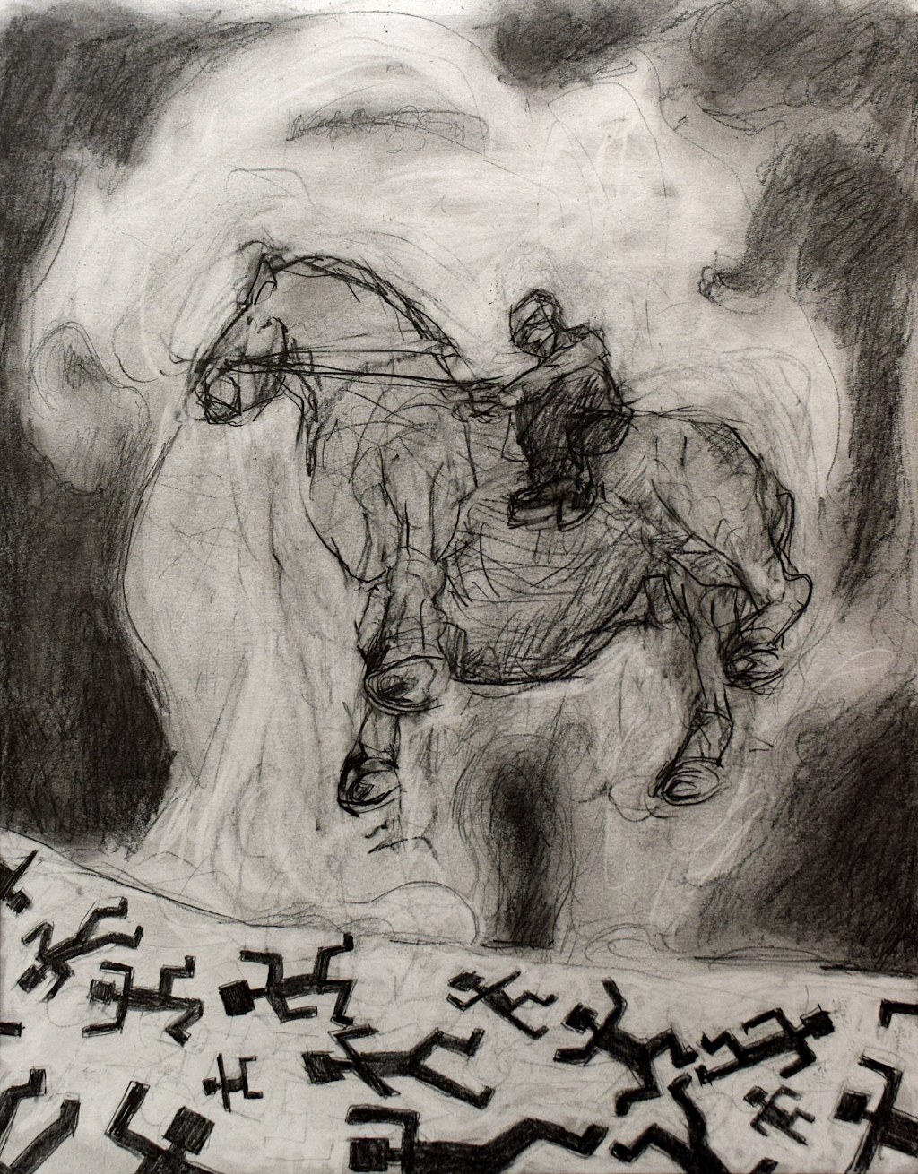 Der Imperator begutachtet sein&nbsp;Werk.